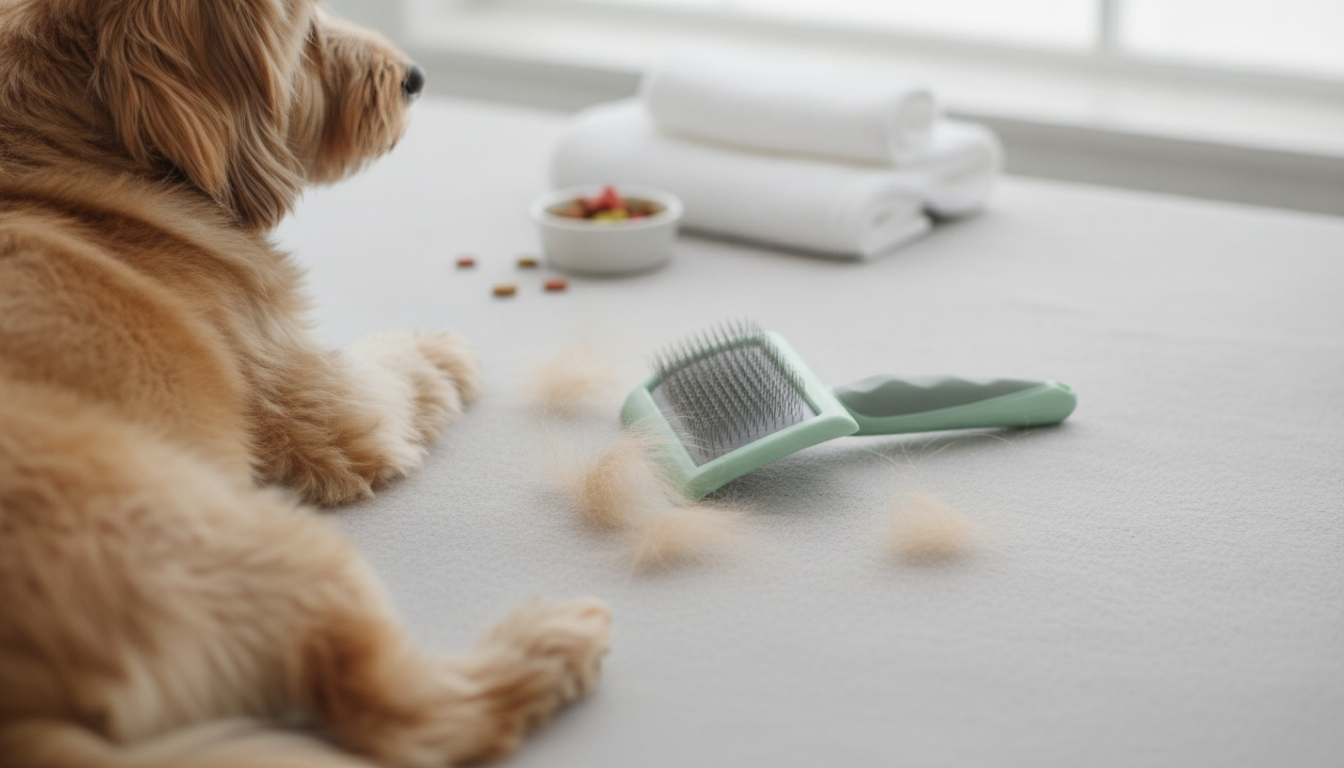 Slicker Brush Pain for Dogs: What’s Normal vs Too Much